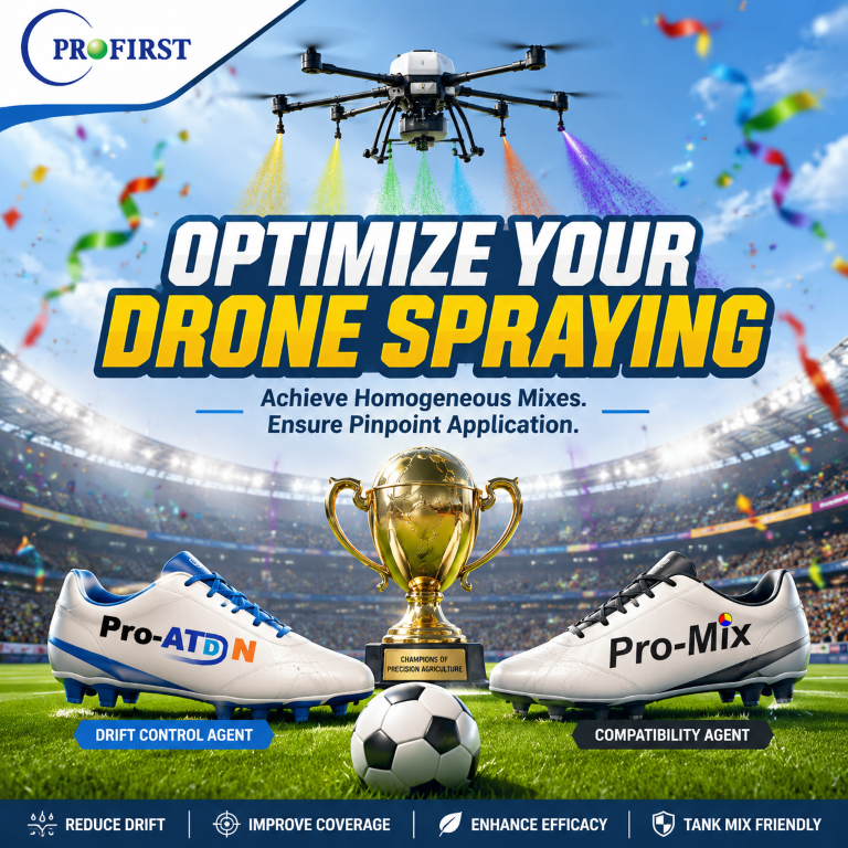 Two Essential Adjuvants for Drone Spraying